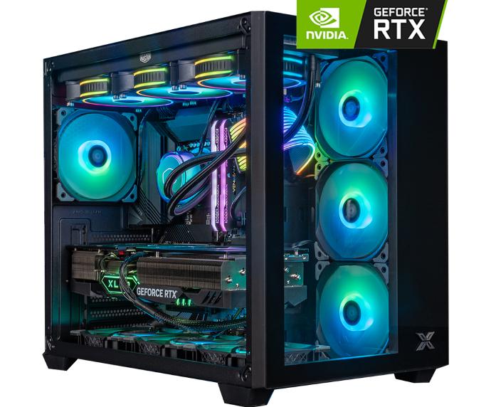 pc gamer rainbow RTX 4070TI flowup